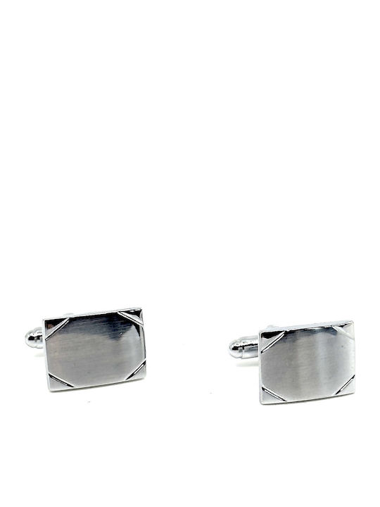 Legend Accessories Мансети от Silver в Сребрист Цвят