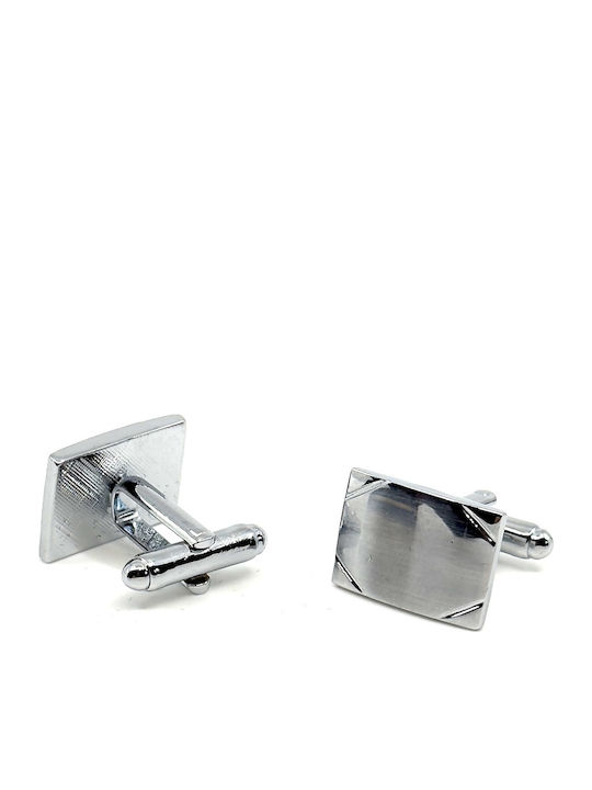 Legend Accessories Мансети от Silver в Сребрист Цвят