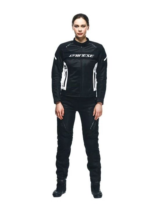 Dainese Drake 2 Super Air Tex Femei Pantaloni Motocicletă Negru