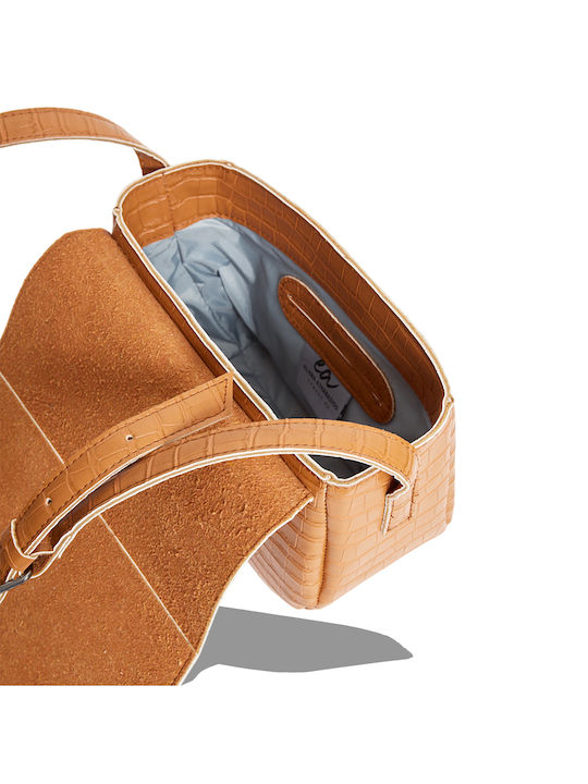 Croco Crossbody Xl Γυναικεία Τσάντα Χιαστί Ταμπά