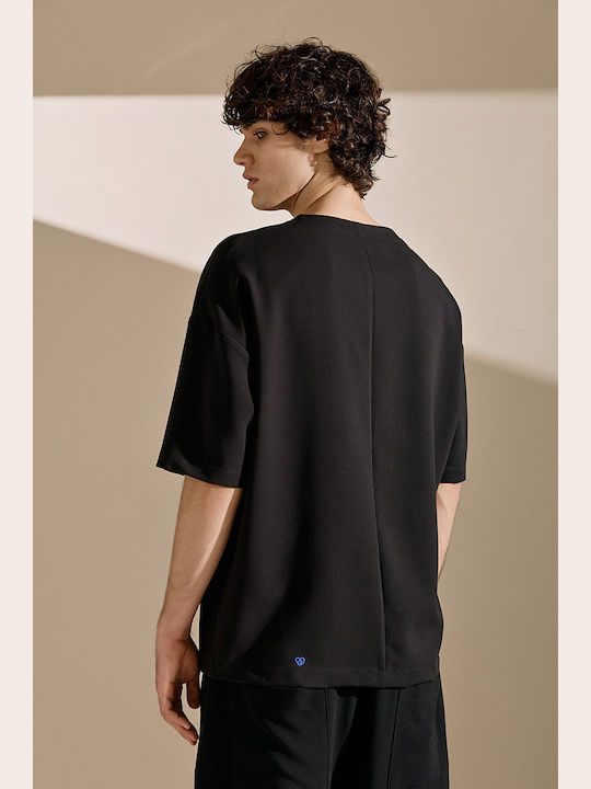 T-shirt Μαύρο