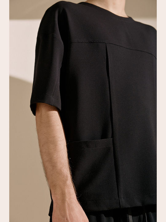 T-shirt Μαύρο