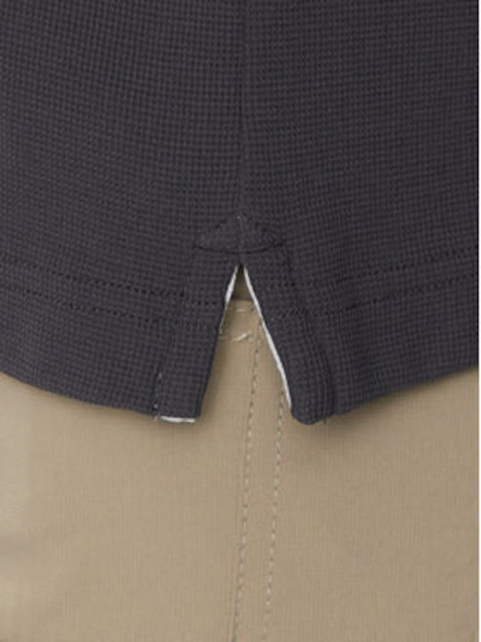Polo Kurzarm Braun Bluse