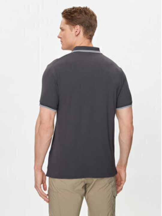 Polo Kurzarm Braun Bluse