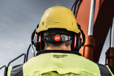 Milwaukee Construction Site Helmet Yellow 4932478913