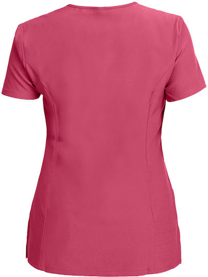Be Unique Nobby Lady Tunic Women's Fuchsia Medical Blouse