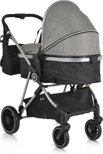 Moni Kali Adjustable 2 in 1 Baby Stroller Suitable for Newborn Grey