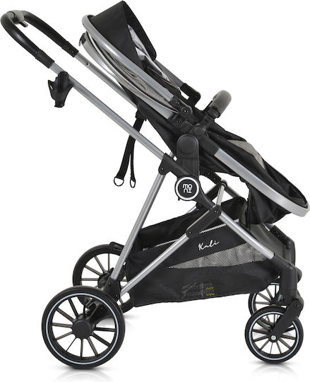 Moni Kali Adjustable 2 in 1 Baby Stroller Suitable for Newborn Grey