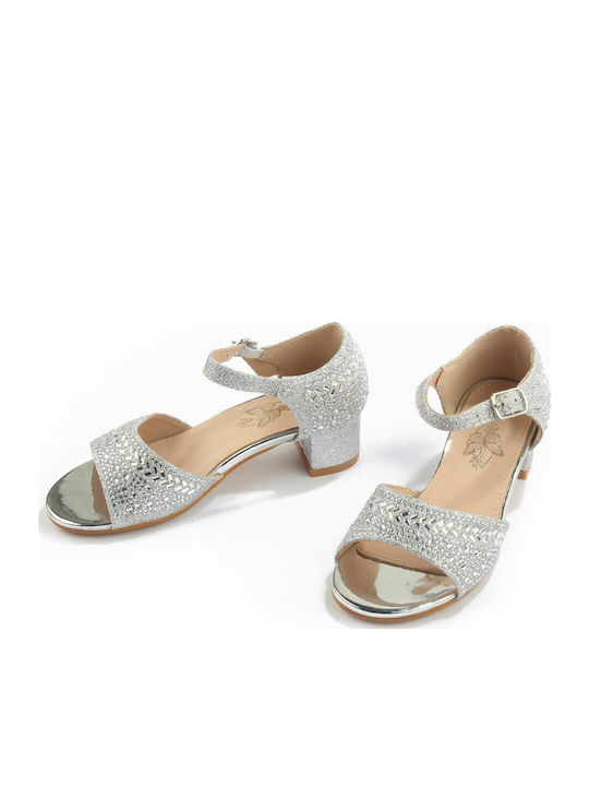 Sandaletten Silber