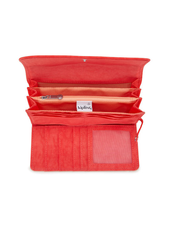 Kipling Wallet 18.5x10x3cm Series Money Land Almost Coral