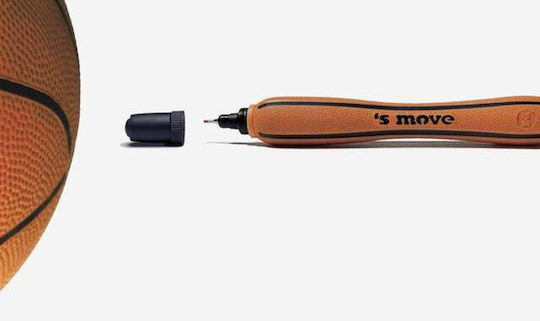 Stabilo S Move Basketball Stift Orange Schwarz Tinte