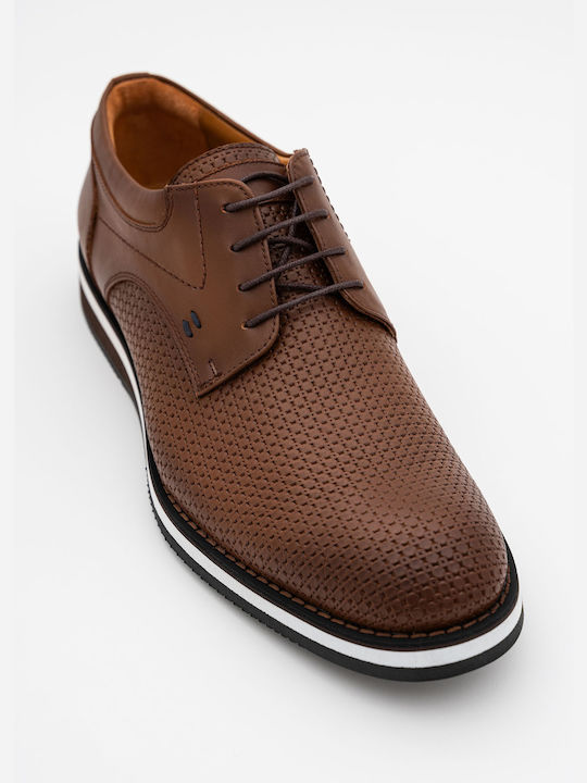 Alessandro Rossi Leder Herren Freizeitschuhe Tabac Braun