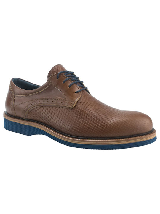 Steve Kommon Herren Freizeitschuhe Tabac Braun