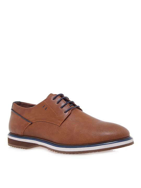 JK London Men's Casual Shoes Tabac Brown