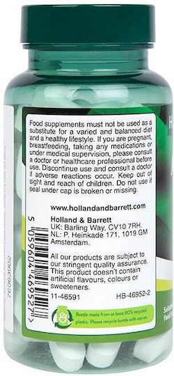 Holland & Barrett Magneziu De Înaltă Tărie 400mg 90 Comprimate