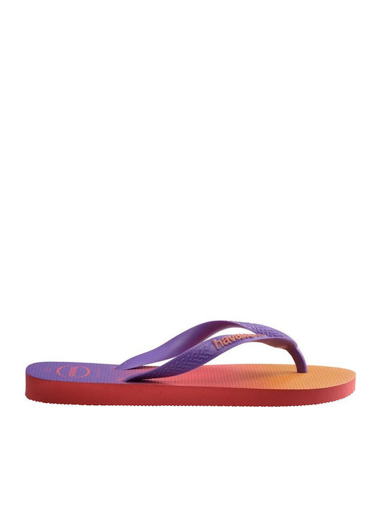Top Fashion Women's Flip Flops Purple