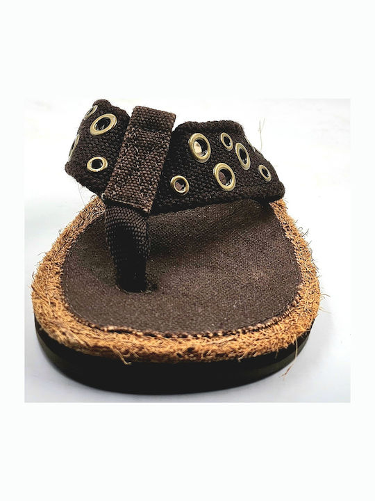 Women's Flip Flops Brown