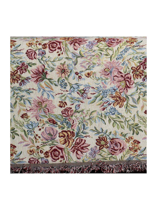 Cotone Dora Sesselüberwurf 170x170cm Lila