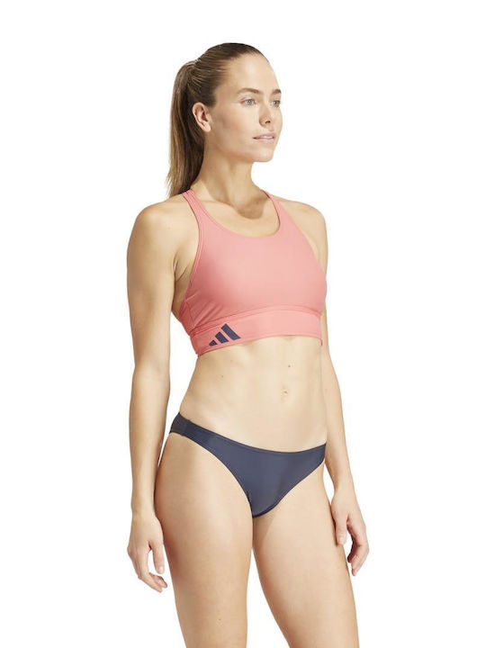 Adidas Branded Beach Bikini-Set Coral