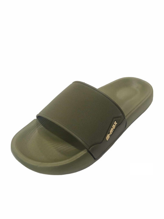 Herren Slides Khaki