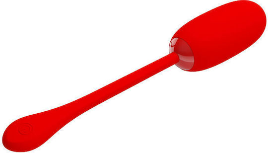 Pretty Love Julius Waterproof-rechargeable Vibrating Egg Red