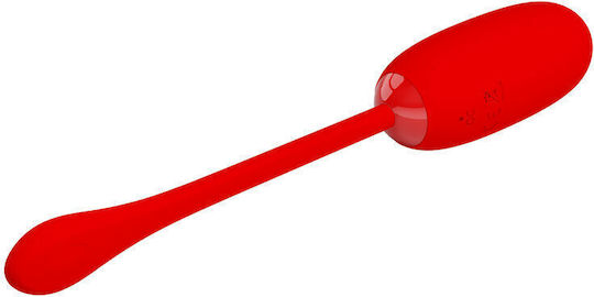 Pretty Love Julius Waterproof-rechargeable Vibrating Egg Red