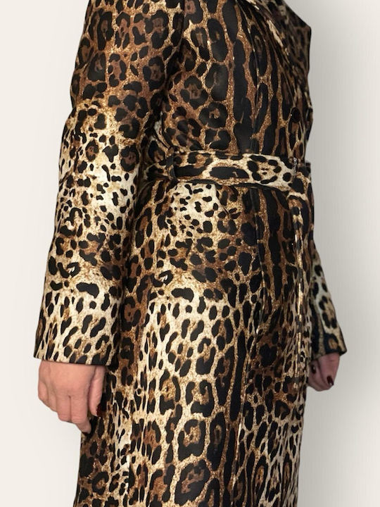 Innocent Blazer pentru femei Sacou Leopard