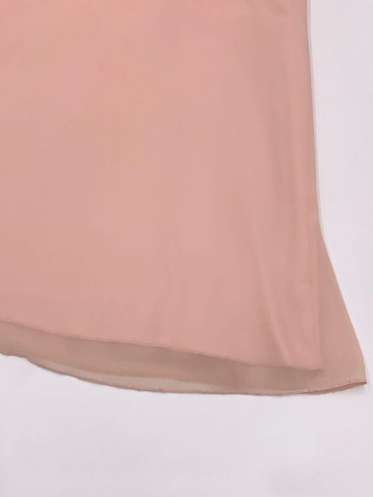 Ajountanti Skirt in Pink color