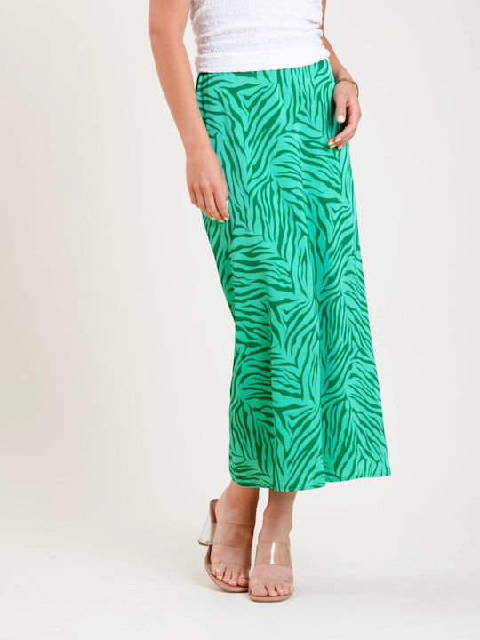 Rut & Circle Skirt in Green color