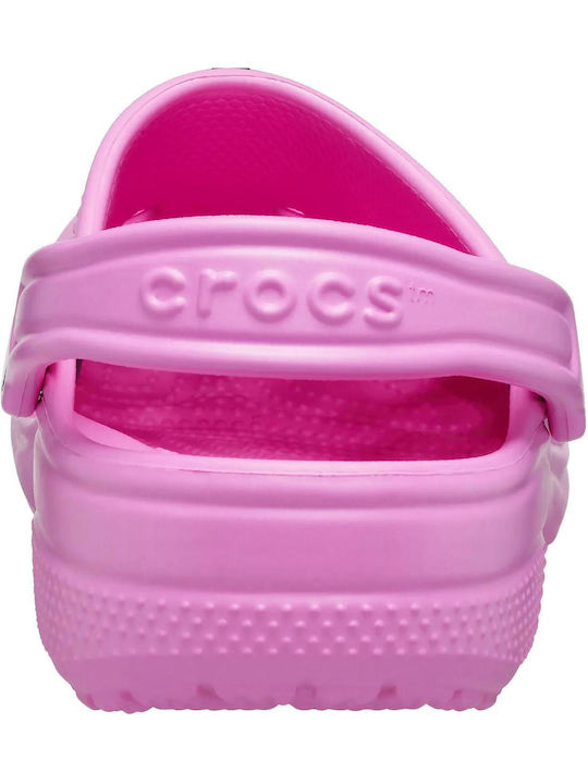 Crocs Παιδικά Παπουτσάκια Θαλάσσης Classic Clog K Ροζ