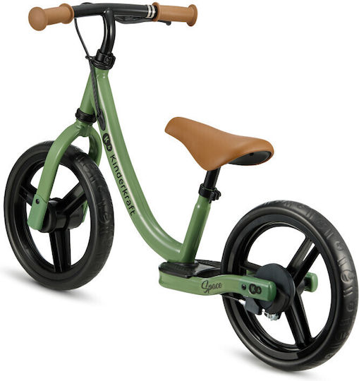 Kinderkraft Kids Balance Bike Space Green