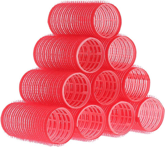 Dafnis Rollers 20mm in Red Color 12pcs