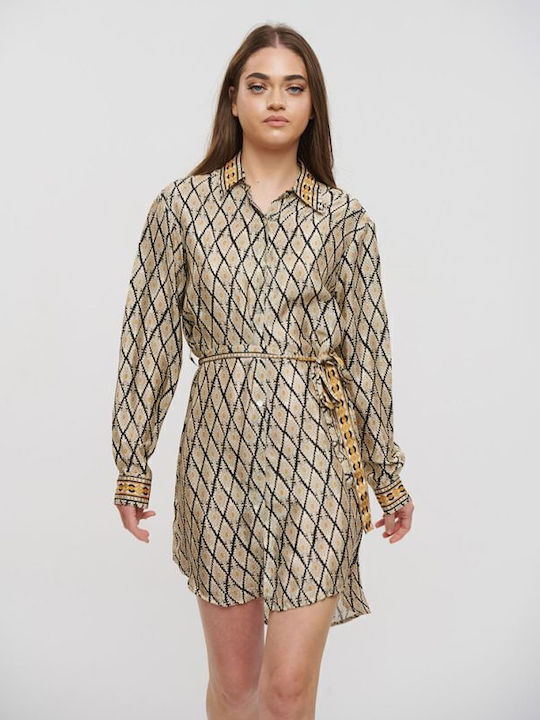 Ble Resort Collection Φόρεμα Παραλίας Καφέ Ble Resort Collection Φόρεμα Παραλίας Καφέ