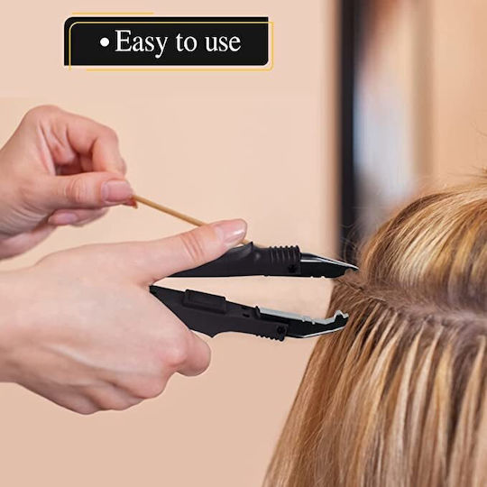 Set profesional de extensii de keratină Zola 230 V negru