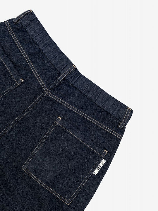 Ανδρικό Παντελόνι Τζιν με Slim Εφαρμογή Dark Blue