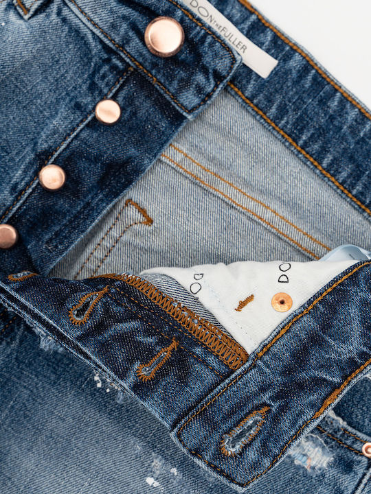Men's Jeans Pants Mid Blue