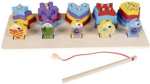 Kruzzel Wooden Fishing Game Fishing For 3+ Years