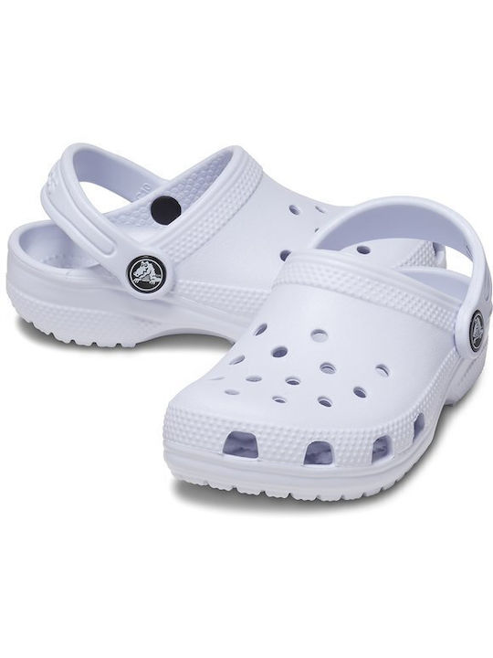 Crocs Kids Beach Clogs White