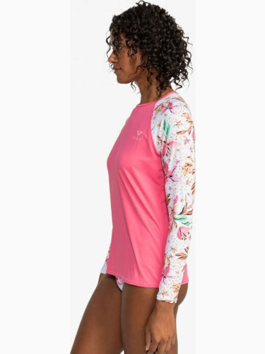 Roxy Women's Long Sleeve Sun Protection Shirt Pink
