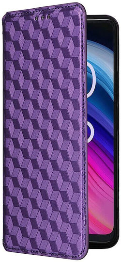Imprinted Rhombus Buchen Sie Lila (TCL 505)