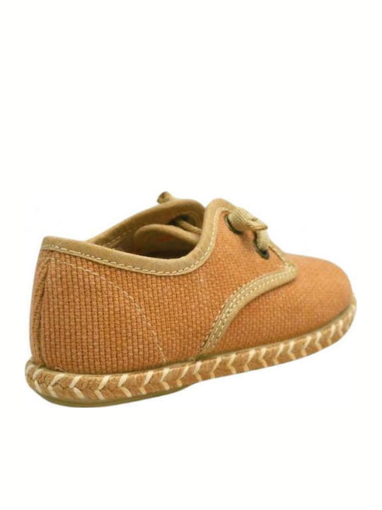 Kids Espradrilles with Laces Beige