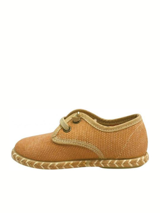 Kids Espradrilles with Laces Beige