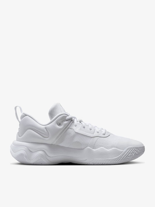 Giannis Immortality 3 Low Basketball Shoes White