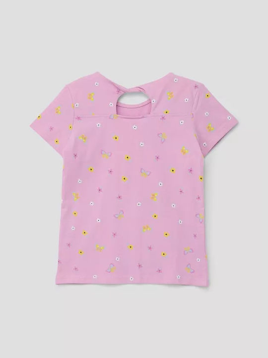 S.Oliver Kids Blouse Short Sleeve Purple