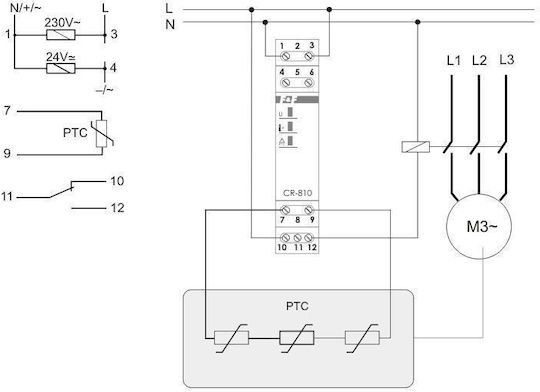F&F Phase Relay 230V