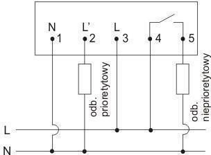 F&F Ρελέ Ράγας Ισχύος 16A με Τάση 230V