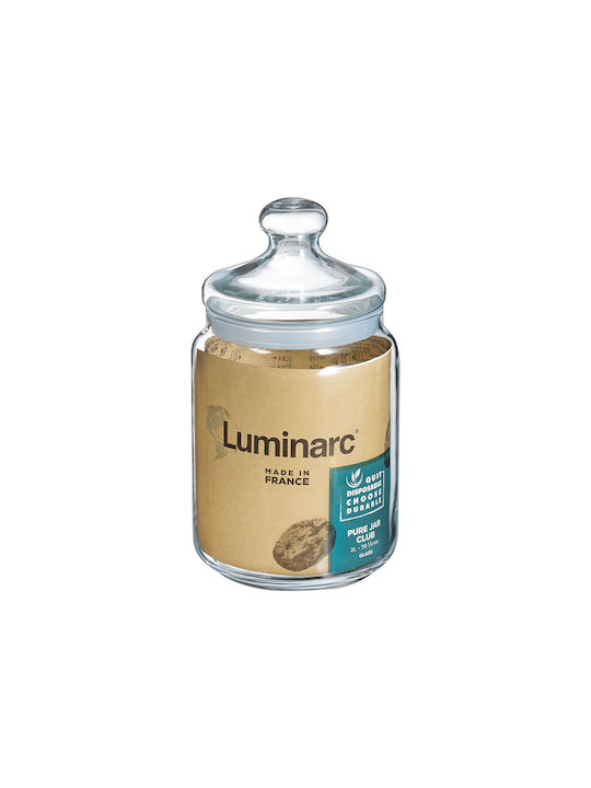 Luminarc Club Set 6Stück Gläser Allgemeine Verwendung mit luftdichtem Deckel Glas 1500ml