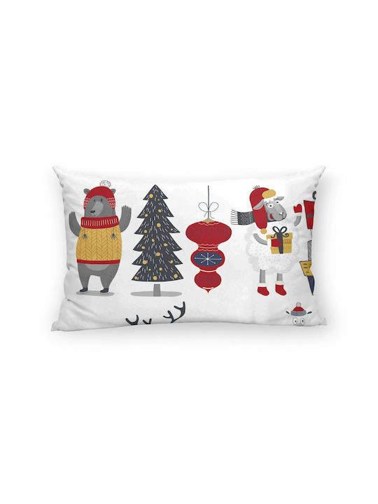 Muaré Christmas Decorative Pillow Multicolour 30x50pcs