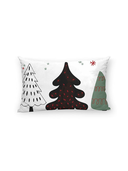 Muaré Christmas Decorative Pillow Multicolour 30x50cm