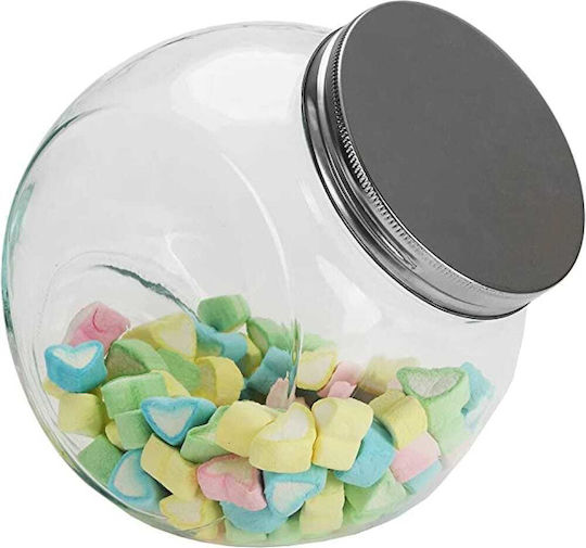 GTSA General Use Glass Jar with Lid Transparent 2200ml